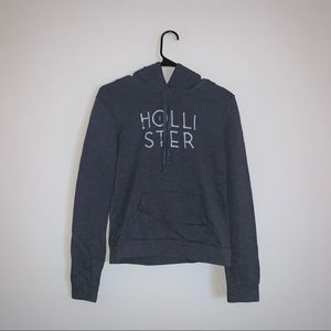 Gray Hollister Hoodie XS